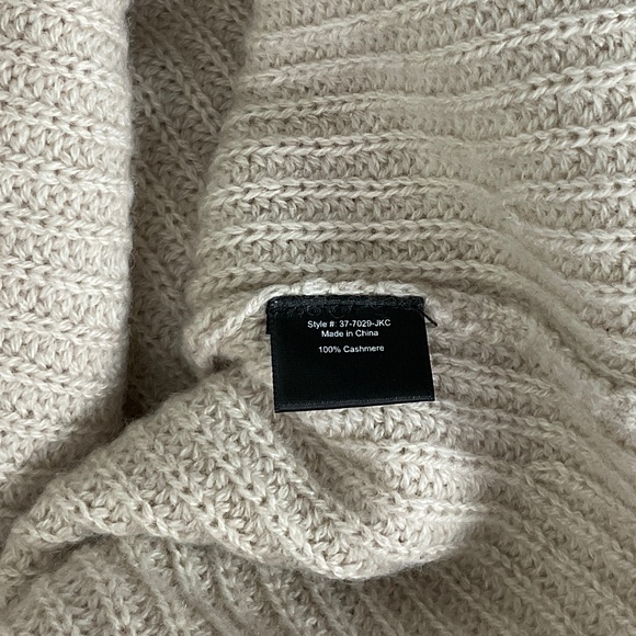Jenni Kayne Tan Ribbed Crew Neck Sweater - Picture 5 of 8